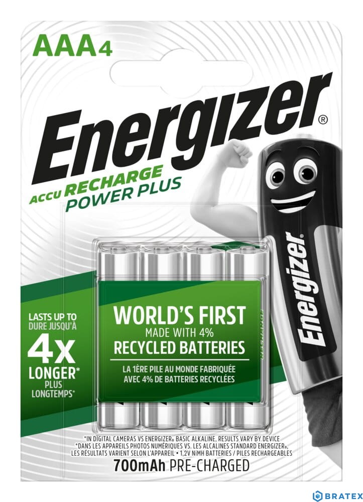 Akumulatory Energizer Power Plus grafika przedstawia produkt